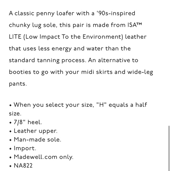 Madewell The Corinne Lugsole Loafers - Picture 16 of 16